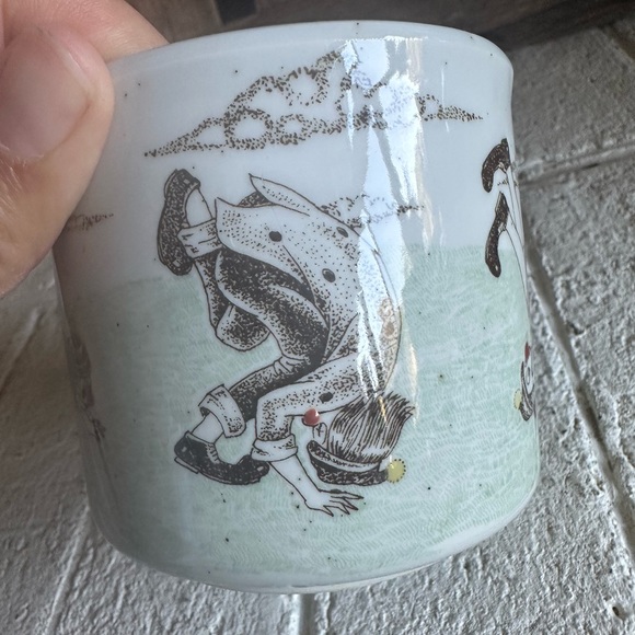 Vintage Tumbling Clown Mug ~ Otagiri (?) ~ Circus ~ Super Fun! (48) - Picture 6 of 9